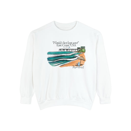 Secret Beach Crewneck White